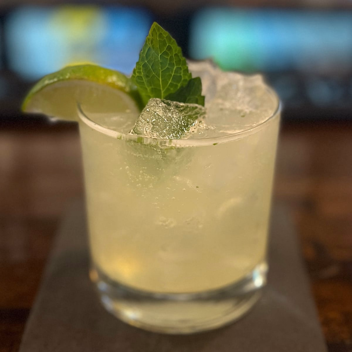 Mint Condition Mezcal Cocktail
