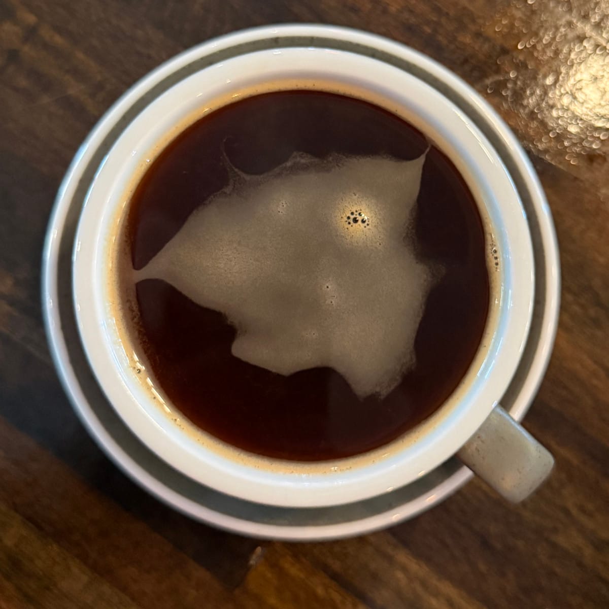 Americano classic coffee