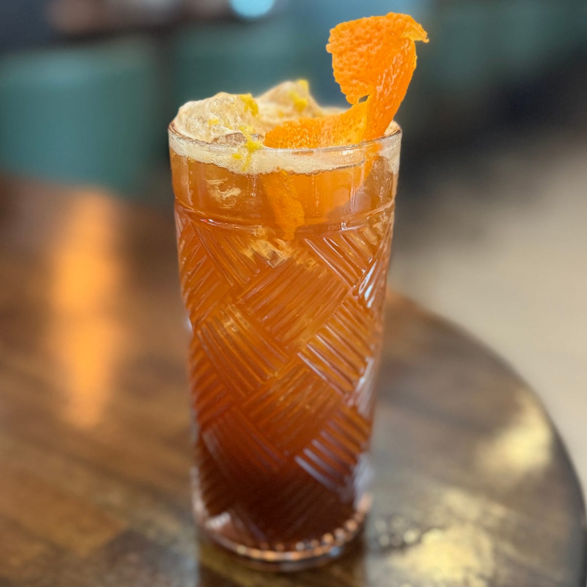 Iced Shakarato coffee